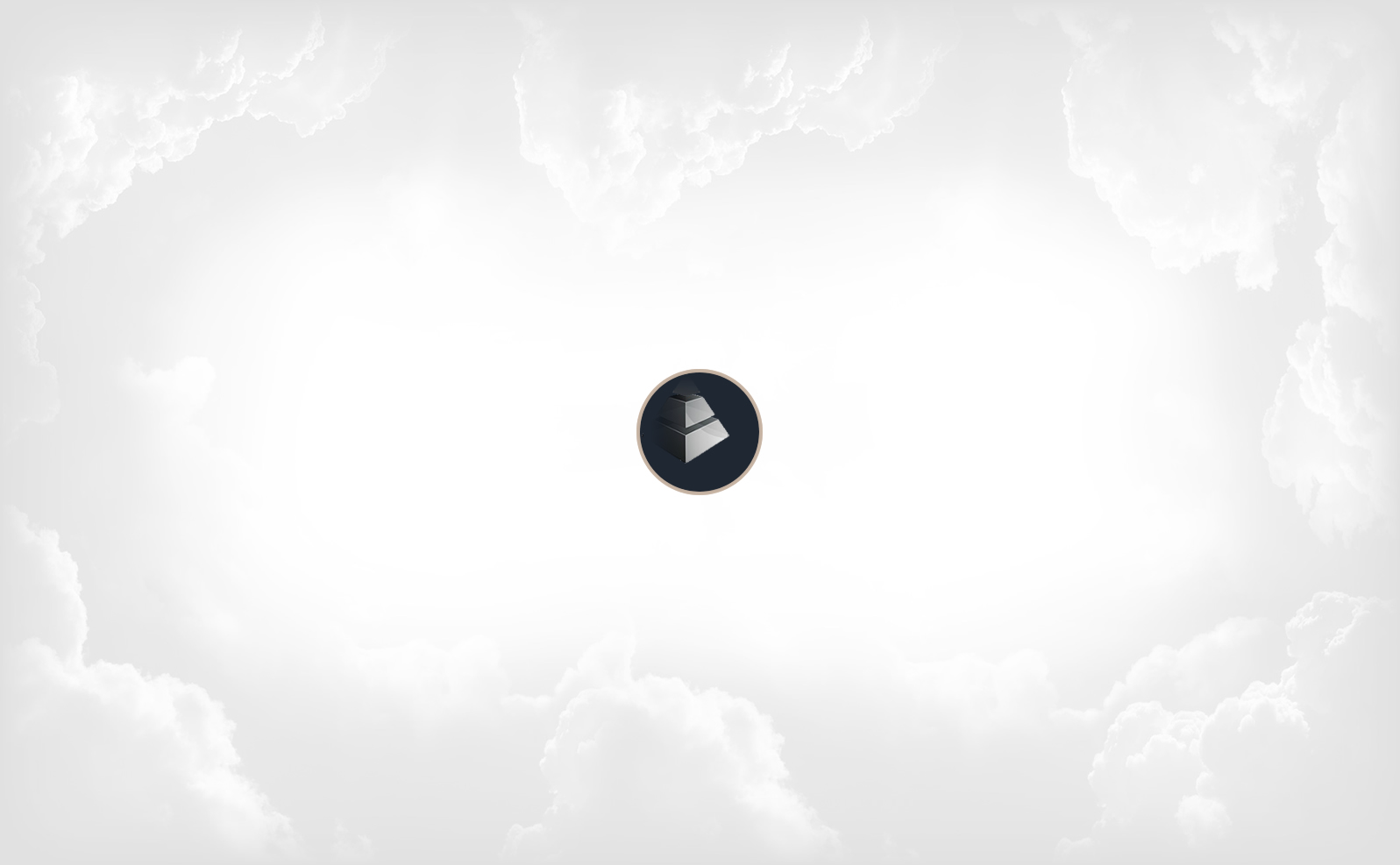 Background Clouds Icon - Media Kymatica